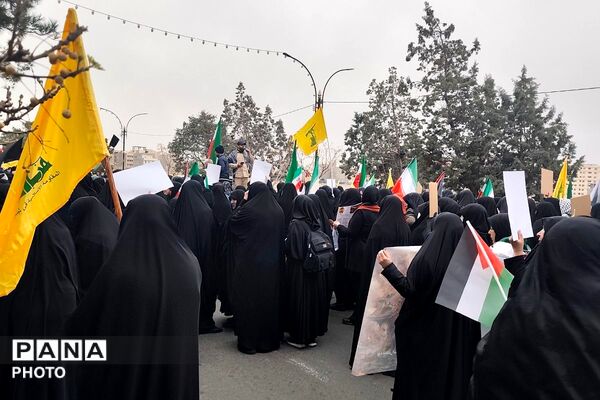 راهپیمایی روز قدس در شهرک واوان اسلامشهر 