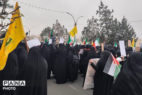 راهپیمایی روز قدس در شهرک واوان اسلامشهر 