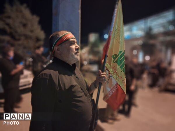 شب تاسوعا در بلوار فضل نیشابور 