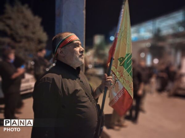 شب تاسوعا در بلوار فضل نیشابور 