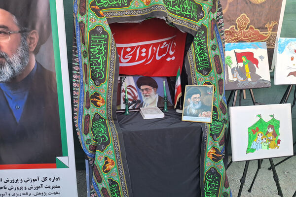 بازدید قائم‌مقام سازمان دانش‌آموزی وزارت از مواکب دانش‌آموزی کرمانشاه در مسیر خدمت‌رسانی اربعین