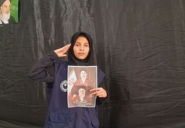  دست خدا عیان شد خامنه‌ای جوان شد 