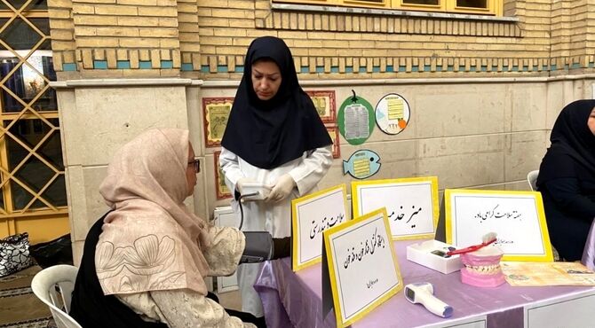  جلسه آموزشی بهداشت با حضور اولیا و دانش آموزان در مسجد 