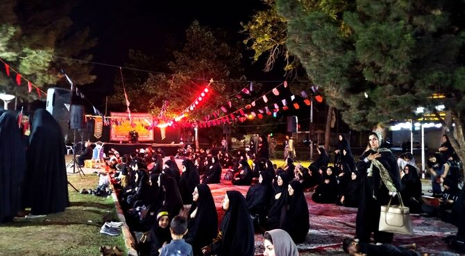 اینبار قاب پانا میزبان عزاداری شب چهارم محرم در بلوار جمهوری