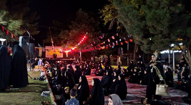 اینبار قاب پانا میزبان عزاداری شب چهارم محرم در بلوار جمهوری
