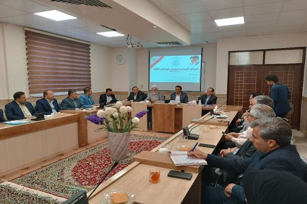 برگزاری جلسه شورای آموزش و پرورش در گناباد