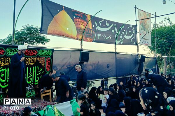 محله الارد میزبان شیرخواران حسینی