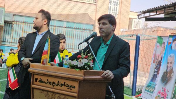 دبستان انقلاب اسلامی میزبان پروژه‌های ورزشی و استمرار طرح شهید سلیمانی