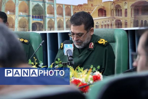 نشست خبری فرمانده سپاه الغدیر یزد