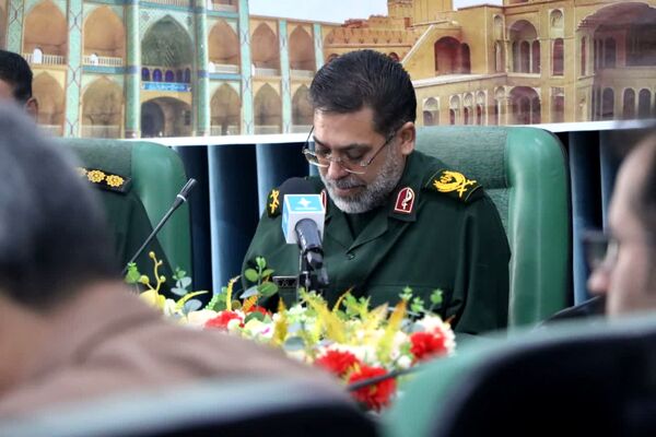 نشست خبری فرمانده سپاه الغدیر یزد