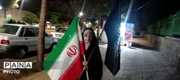 شب هفتاد و هشتم حضور شبانه در میدان جهاد شهر رشتخوار