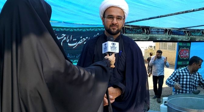 برپایی موکب دانش‌آموزی در آموزش و پرورش ناحیه 2 استان کرمانشاه