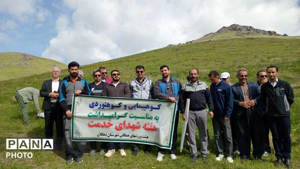 همایش پیاده‌روی ادارات در شهرستان دهگلان