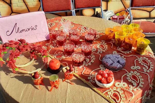 جشنواره انار در دبیرستان حجاب ورامین 
