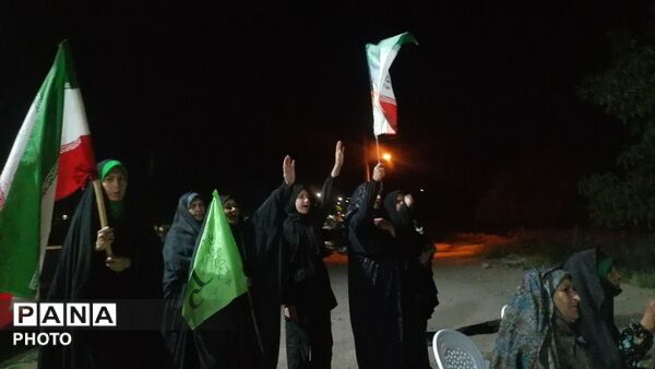 عزاداری مردم حسینی شهر بار