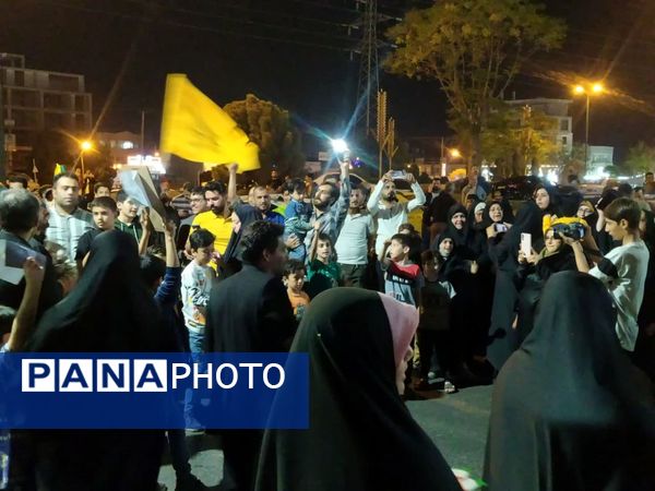 خروش مردم دار المومنین کاشان در میدان جهاد