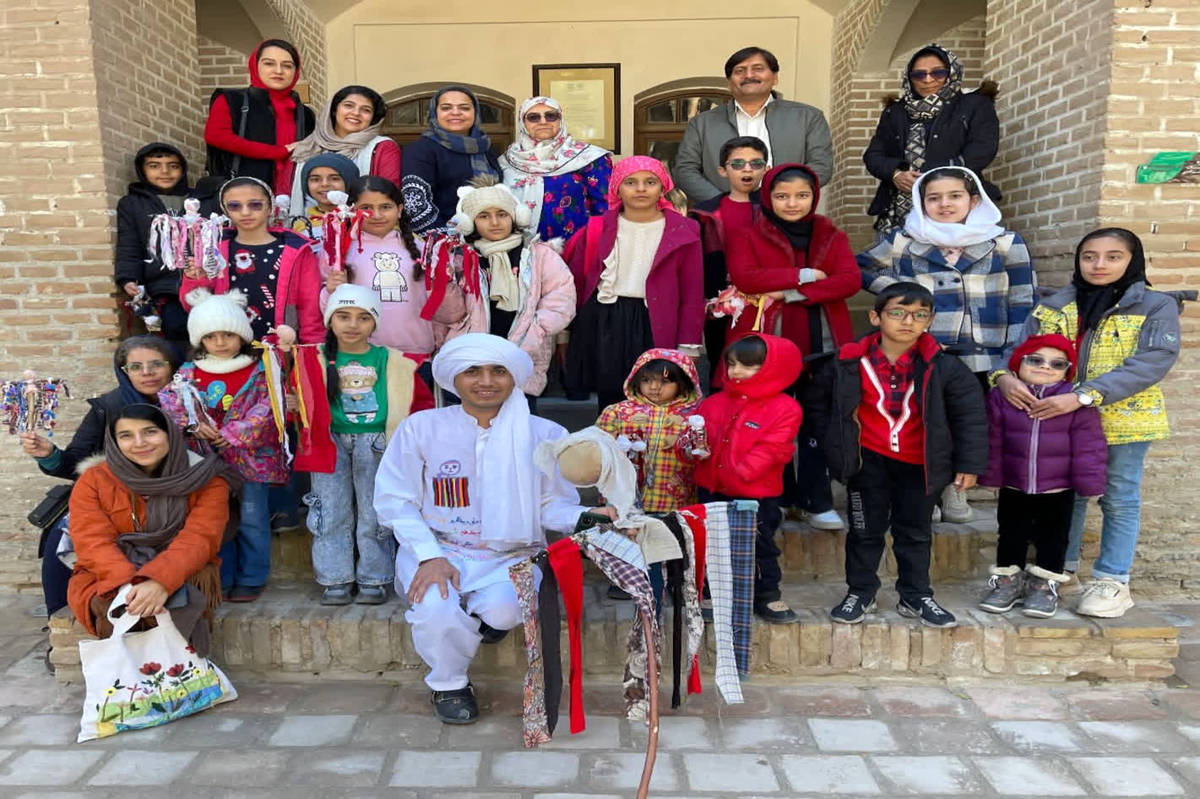 مراسم آیینی باران‌خواهی در باغ و عمارت جهانی اکبریه برگزار شد