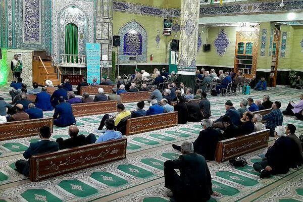مراسم چهلم شهادت سید مقاومت و سردار نیلفروشان در شهرستان ورامین