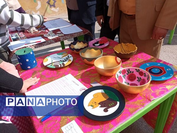 برپایی بازارچه کارآفرینی در مدارس بهبهان