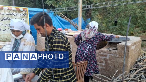 پایان بخش جشنواره نان گرم با حضور گرم مردم