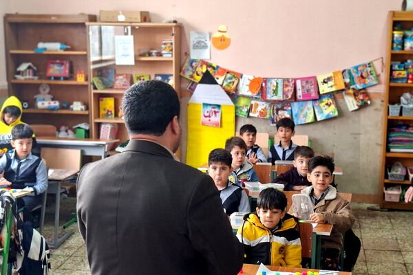 افتتاحیه طرح پژواک در کودکستان‌های قرچک