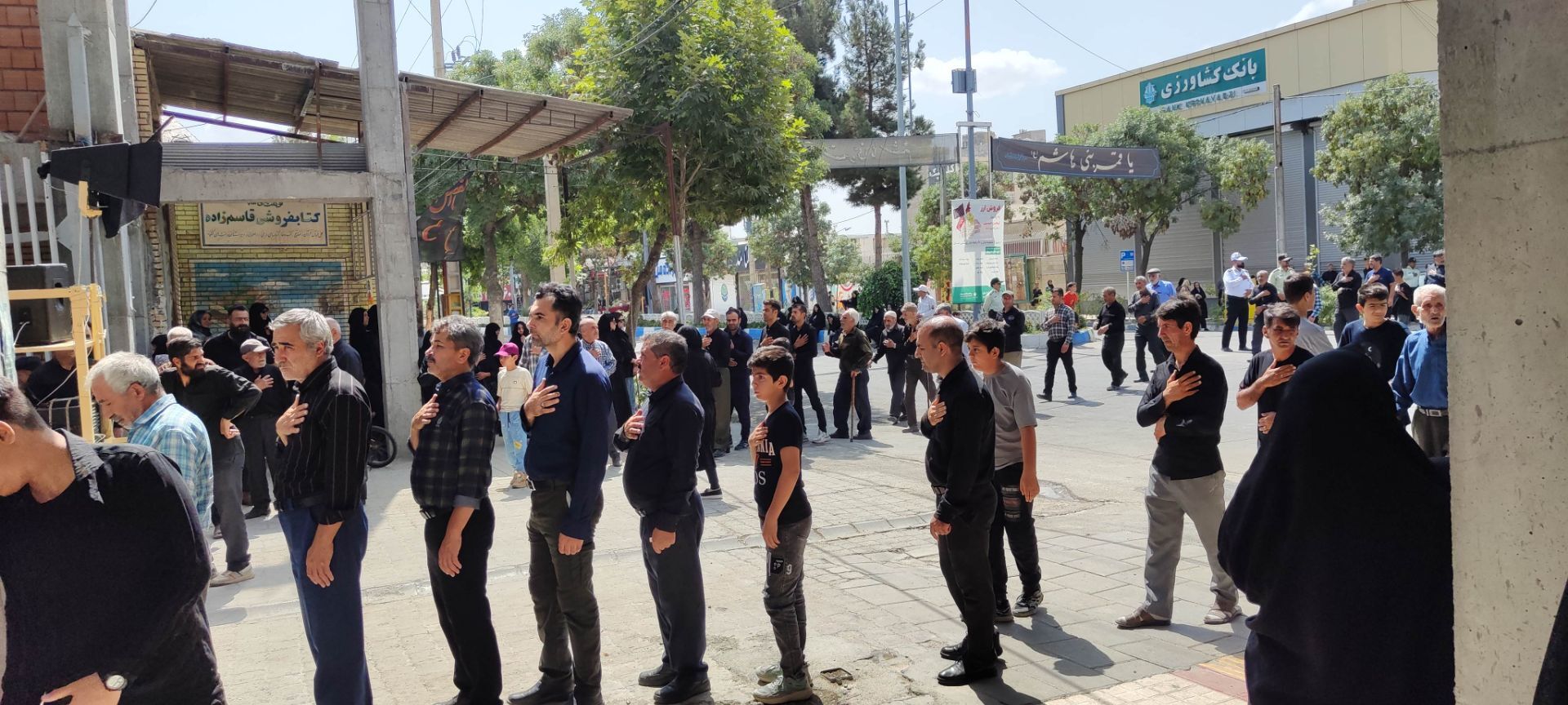 برگزاری مراسم عزاداری اربعین حسینی  در شیروان
