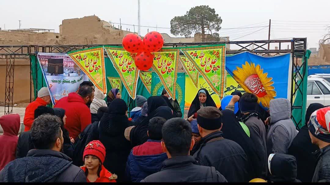 شادپیمایی روز میلاد حضرت مهدی (عج) در شهرستان سمنان