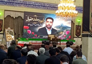 یادواره شهدای مداح کشور و سردار شهید حامد حقوقی، در محله چالکای دماوند