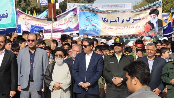 راهپیمایی ۱۳ آبان در خراسان رضوی