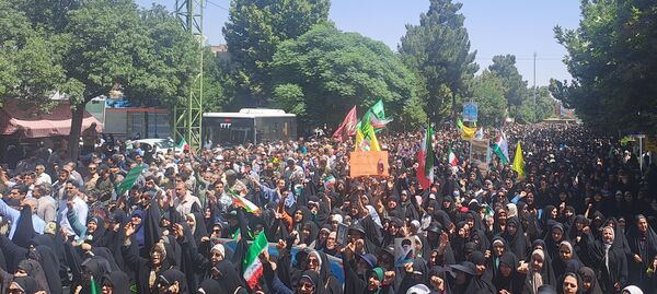 راهپیمایی جمعه خشم و نصر در نیشابور 