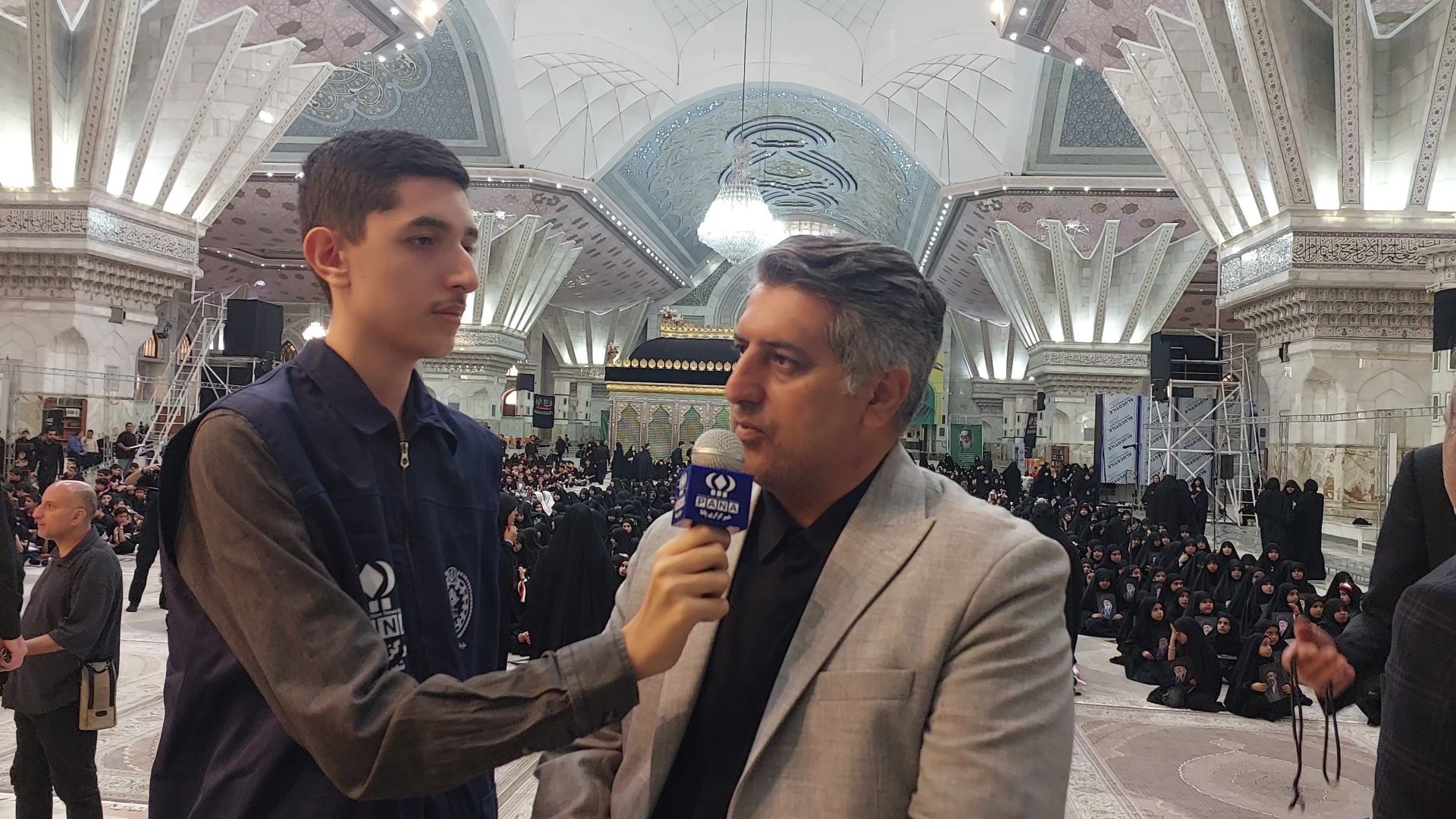 همخوانی سه هزار دانش‌آموز در مرقد امام، آغازگر بسته فرهنگی ویژه مراسم تشییع رهبر شهید است