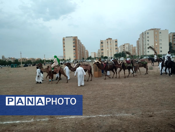 نمایش بازسازی واقعه غدیر در شهر پردیسان