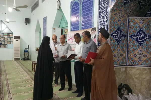 تجلیل از دختران هیات علی اکبر و پایگاه شهدا شبانکاره