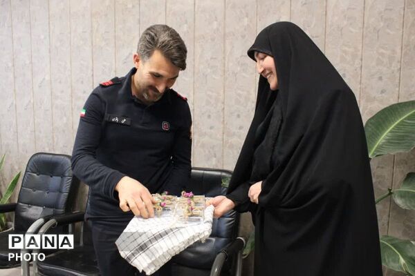 تقدیر و تشکر از نیروهای فداکار آتش نشان