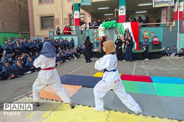المپیاد ورزشی درون مدرسه ای در مدرسه دکتر حافظی ورامین