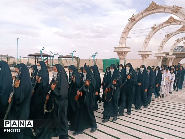 سرود ایثار زنان مروست در میدان عشق و وطن