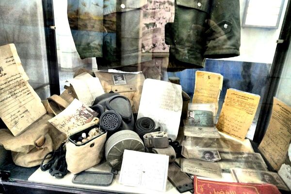 بازدید کاروان راهیان نور از موزه جنگ خرمشهر