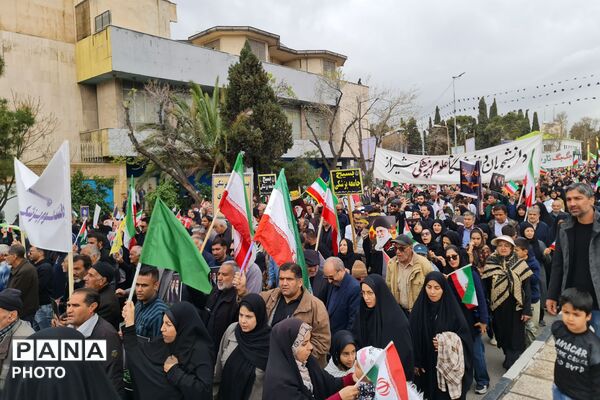 راهپیمایی روز قدس در شیراز
