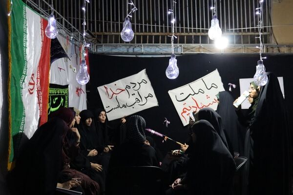 برپایی موکب «نوجوان مبارز» با هدف توانمندسازی دختران نوجوان
