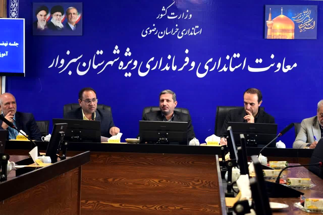 سرانه پایین فضای آموزشی در سبزوار نیازمند توجه فوری است