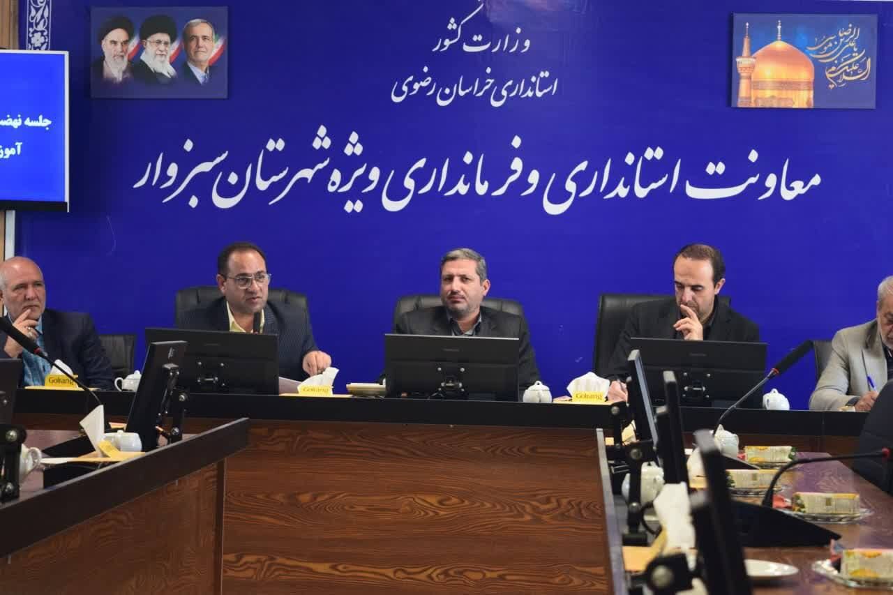 سرانه پایین فضای آموزشی در سبزوار نیازمند توجه فوری است