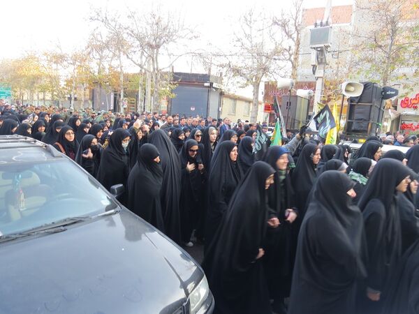استقبال از شهدای گمنام در شهرستان بجنورد 