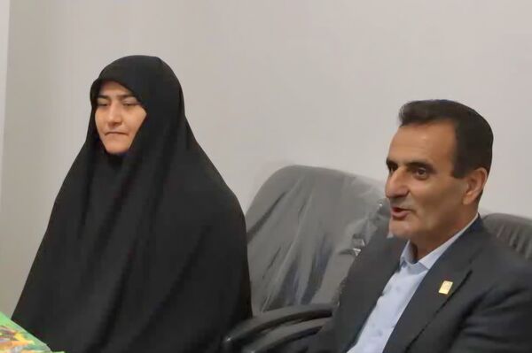 حضور سرپرست دانشگاه فرهنگیان استان گلستان و هیأت همراه در دبستان کوی انجیراب