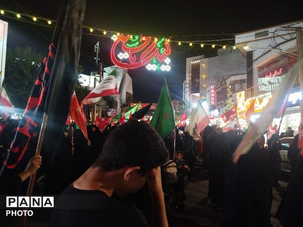 مراسم عزای شب شهادت امام رئوف در صد و شصت و پنجمین اجتماع  مردم رجایی شهر کرج