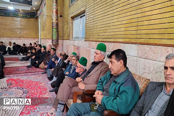 مراسم عزاداری شهادت امام جعفر صادق علیه السلام در حسینیه شهربار