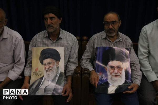 چهلمین خاکسپاری قائد شهید در مسجد روضه محمدیه 