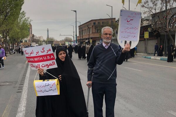 راهپیمایی روز قدس در ناحیه دو شهرری 