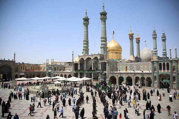 عزاداری سالروز شهادت امام جواد(ع) در حرم حضرت معصومه(س)