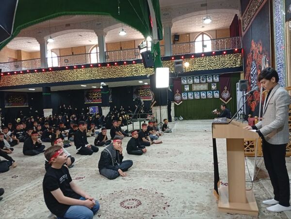 سوگواره «احلی من العسل» در حسینیه اعظم زنجان 