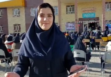 شور مهر در مدرسه زینبیه شهرستان خرمدره